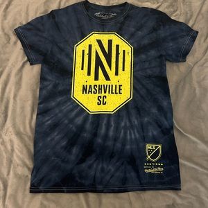 Mitchell & Ness MLS Nashville SC Tie-Dye T-Shirt Size S
